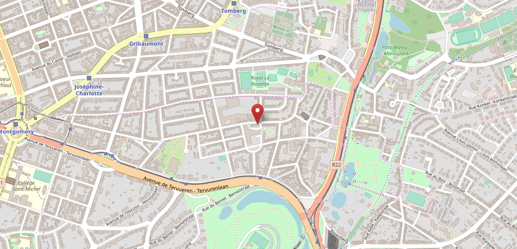 Carte openstreetmap pour 76 rue François Gay à 1150 Woluwe-Saint-Pierre